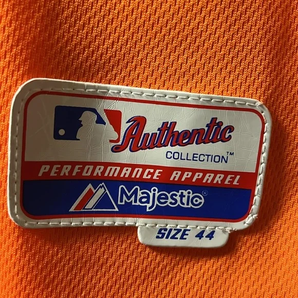 MLB San Francisco Giants World Series Champions 2014 Patch #9 Orange Jersey!